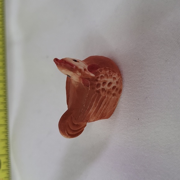 Mini Chicken Rooster Hen Peter Fagan Made and Hand painted in Scotland vintage - Picture 8 of 10